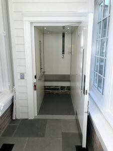 Close up view of a Wheelchair Lift