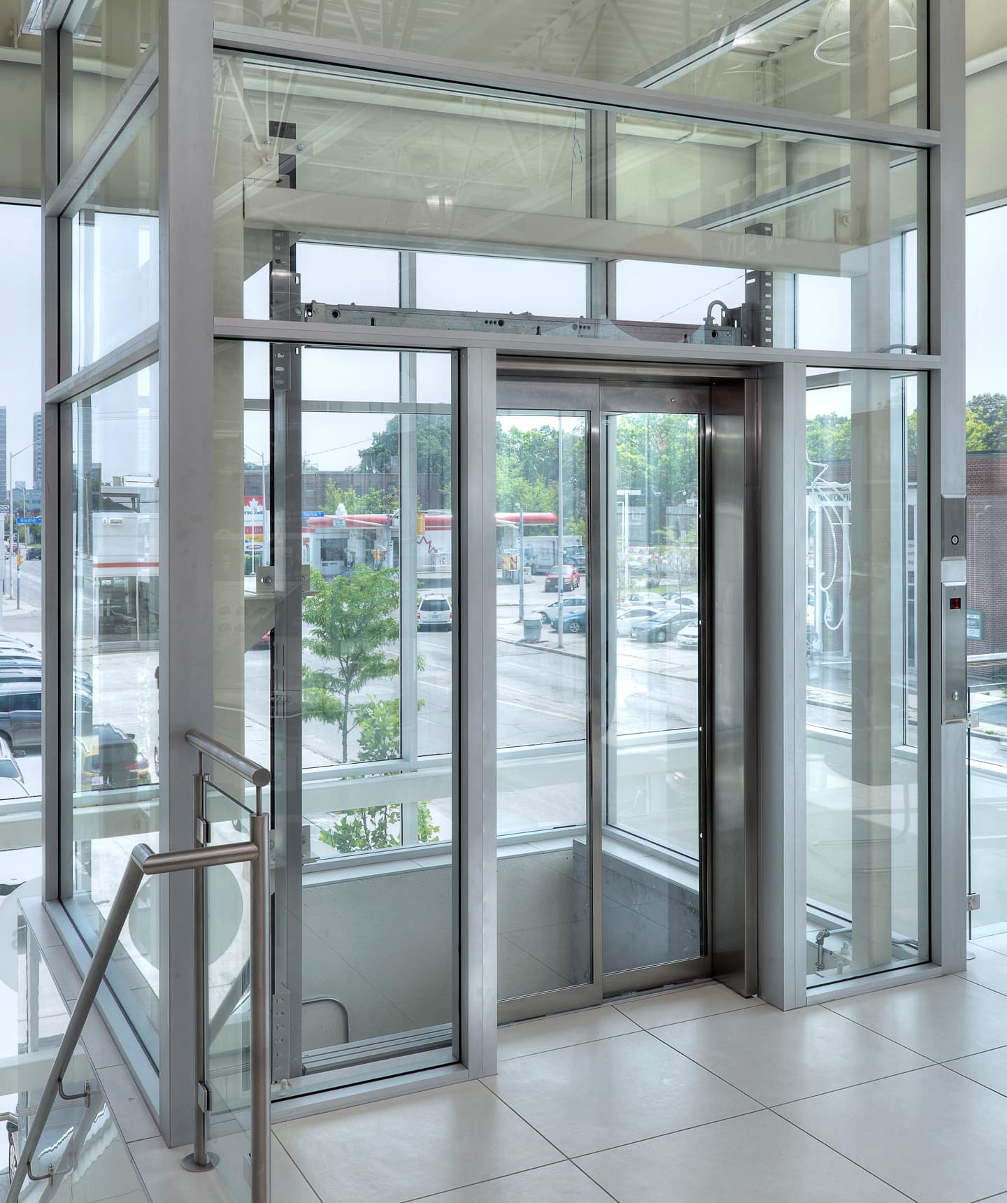 Commercial Glass Elevator in New Jersey