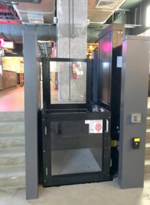 Multilift Wheelchair lift in a public space