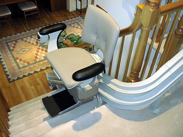 Stair lift sales & service in New York City and Bergen, Essex, Hudson, Hunterdon, Mercer, Middlesex, Monmouth, Morris, Passaic, Sussex, Union, and Warren Counties in New Jersey.